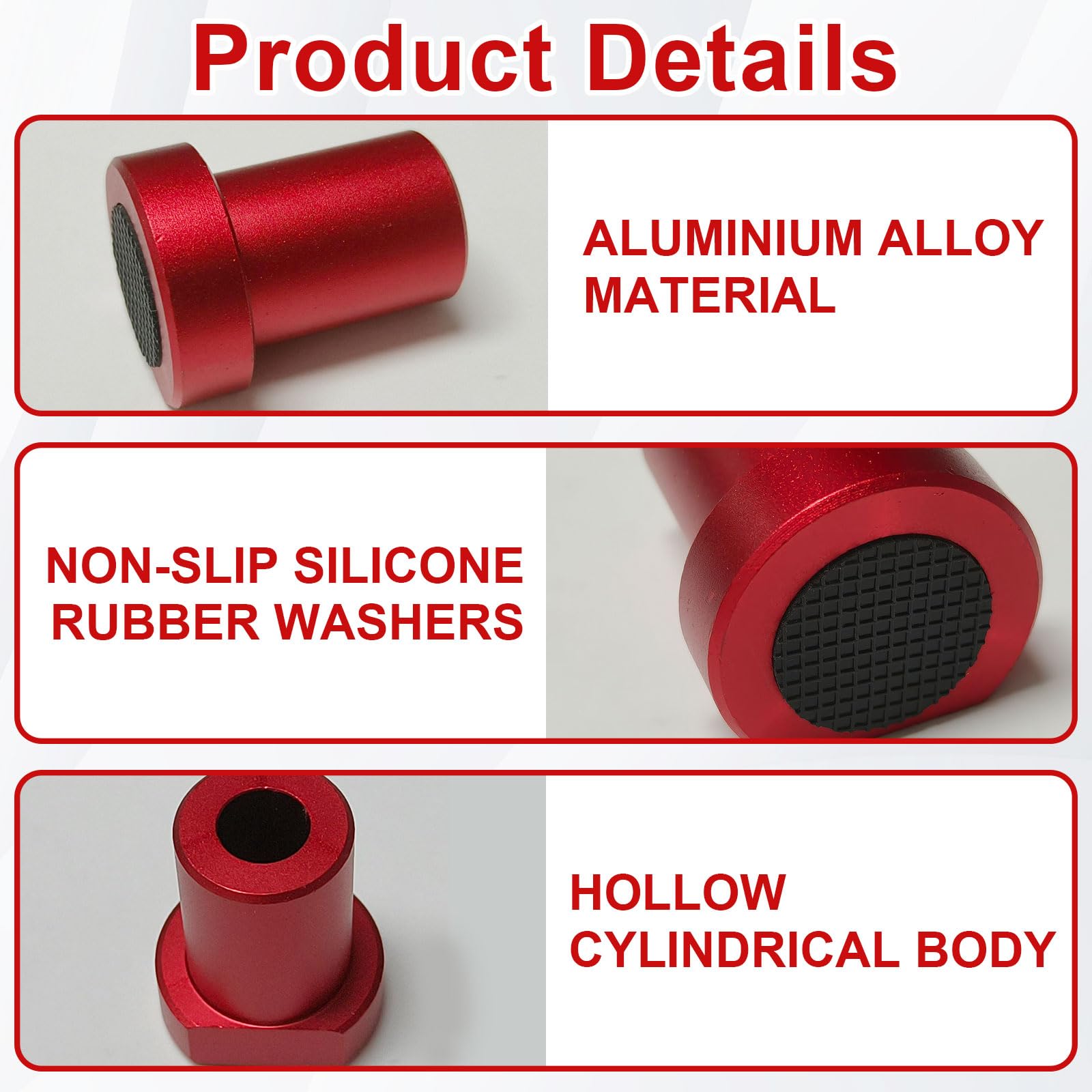 Lot de 12 crochets de canapé en alliage d'aluminium pour trou de chien de 20 mm - Pour trou de chien de 20 mm - Établi robuste - Mâchoires de serrage - Aide au positionnement pour le travail du bois
