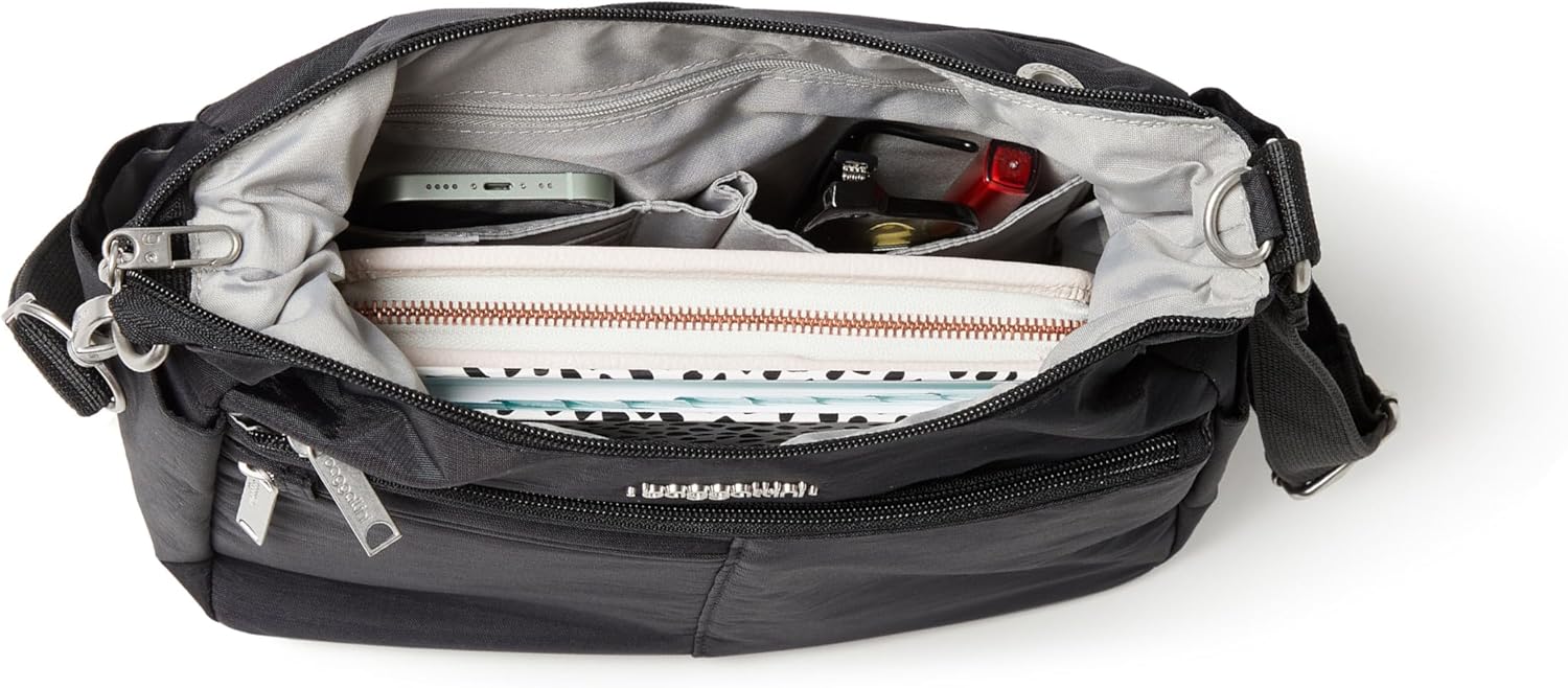 Baggallini womens Securtex Anti-theft Free Time Crossbody Bag | Securtex, Anti-Theft - Image 10