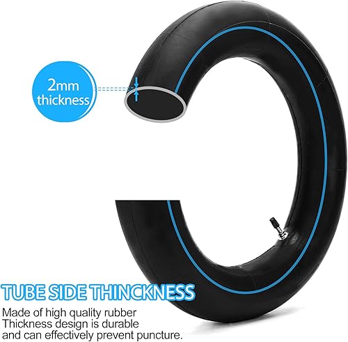 Miniatura 7 de New Olym 3.00-12 (80100-12) Tubo interior de mini motocross de 12 pulgadas con vástago de válvula TR4 recto para 70cc 90cc 110cc 125cc CRF70 XR CRF