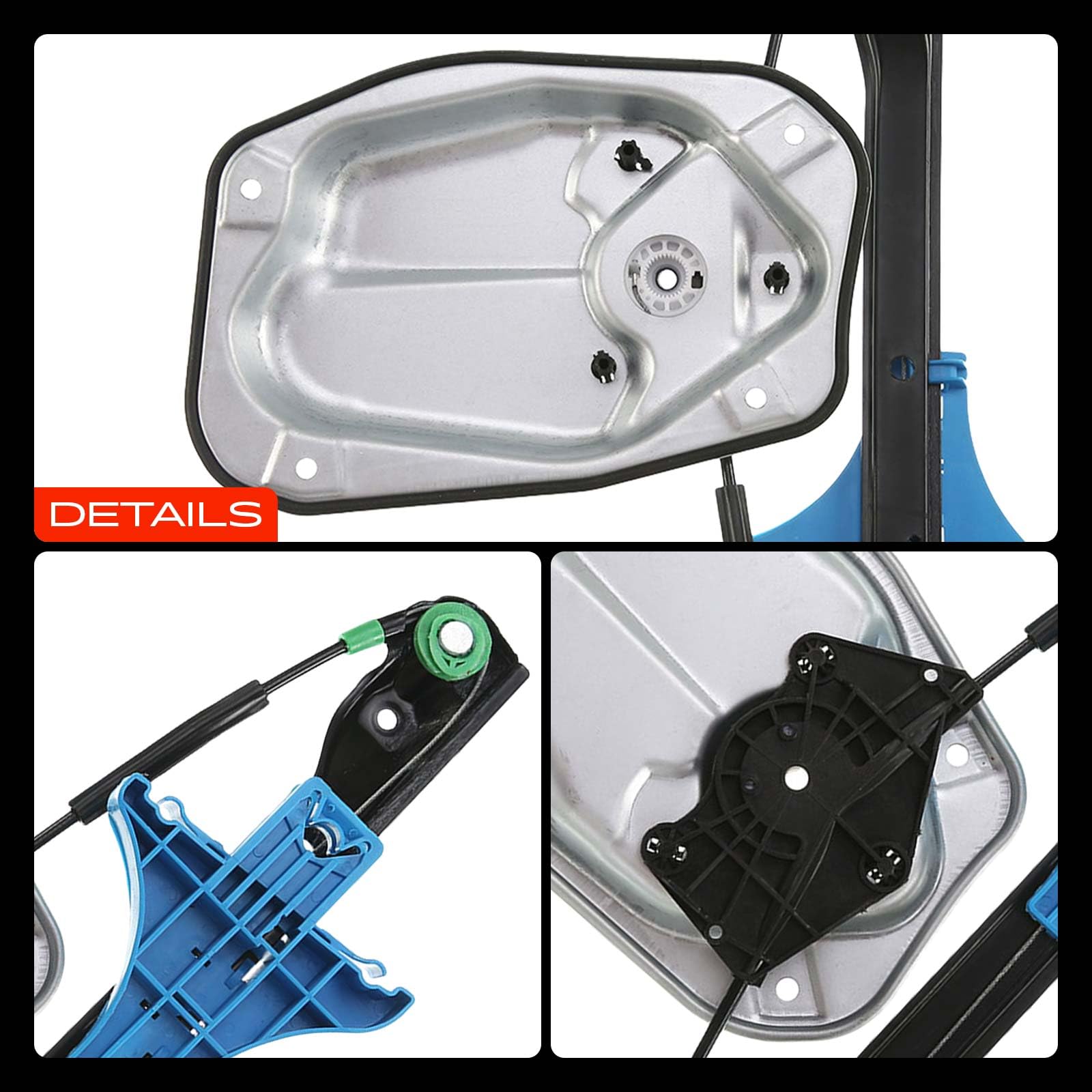 Frankberg Alzacristallo elettrico 4/5 porte posteriori sinistre 1K5839461
