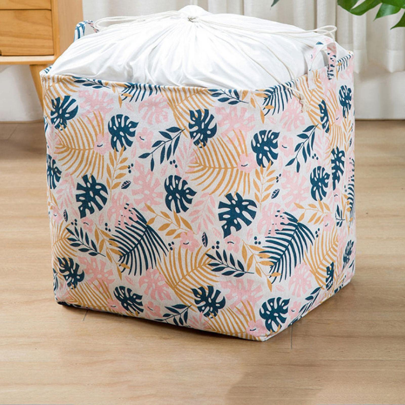 Cesta de Lavandería Portátil de Gran Capacidad de 100 L para Guardería, Plátano de Juguete para Niños, 5 Piezas