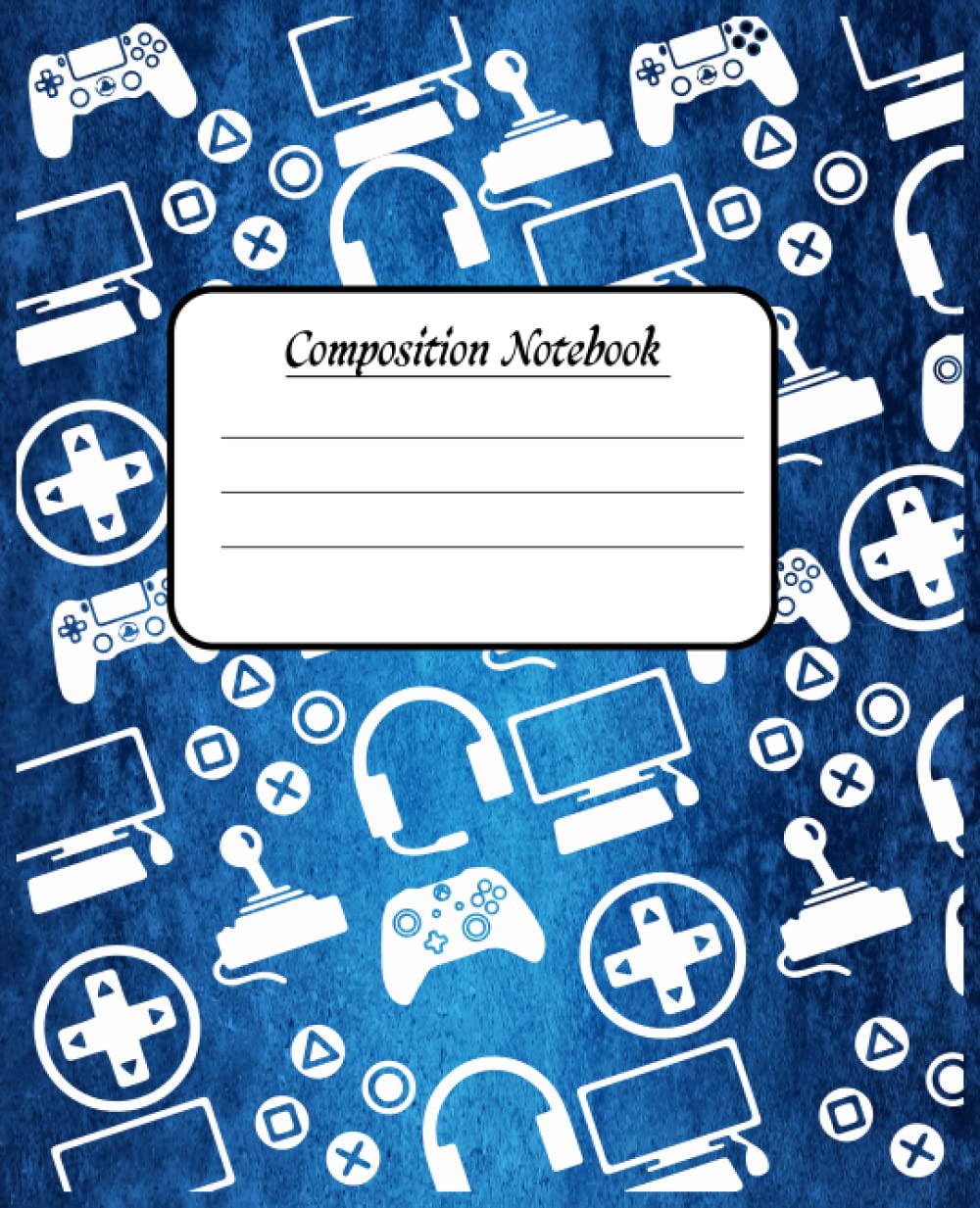 Composition Notebook Video Game player: Video Games Composition Notebook,7.5 x 9.25 Inches, 120 Lined Pages,Notebook Video Gamer Game Wide ... for