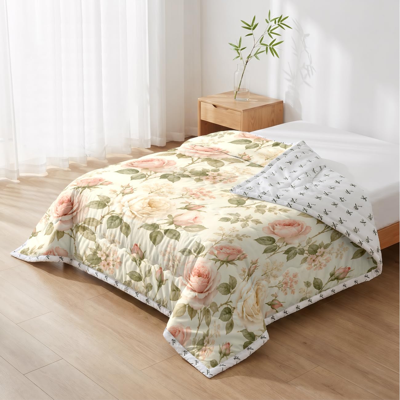 Odot Trapunta Senza Copripiumino 2.5 Tog (Rose 1,220x240cm)