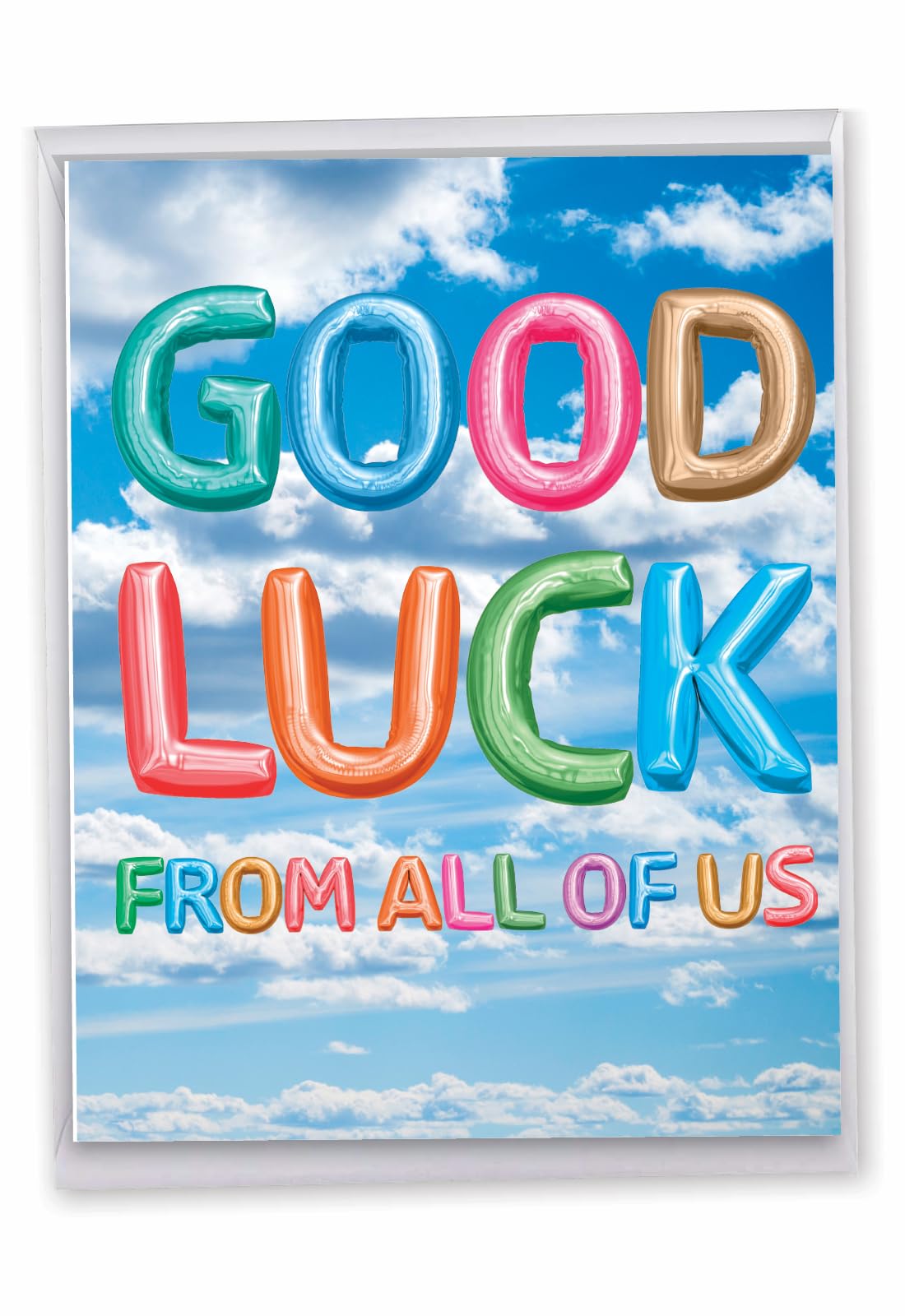 Amazon.com : Best Card Co Large Good Luck Card (8.5 x 11 Inch