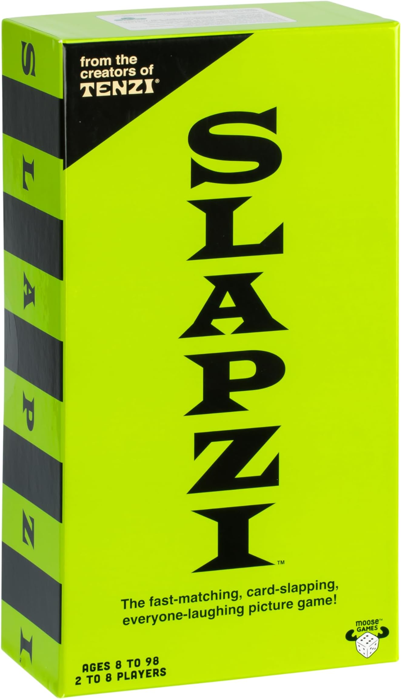 SLAPZI - The Fast-Matching, Card-Slapping Game, Match Picture to Clue and Slap Down Your Match, Fun and Easy, Perfect for Family Game Nights & Parties, for 2-8 Players, Ages 8+