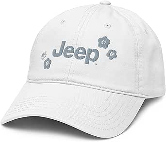 Jeep May Flowers Getting Lost Flowers Officially Licensed Adjustable Baseball Hat