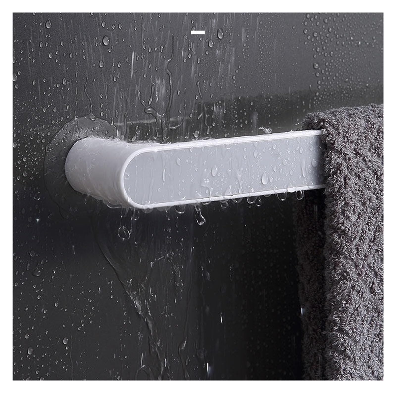 1 Pezzo Portasciugamani Da Parete Salvaspazio for Organizer Bagno, Accessori Toallero(Style 2)