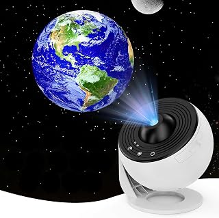 Desidiya® Disc Star Projector for Kids – 3D Galaxy Night Light with 360° Rotation, Adjustable Focus & Timer | USB Powered ... Price In India