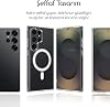Rongep Samsung Galaxy S25 Ultra için Şeffaf Kılıf Mag-Clear Güçlü Manyetikli [MagSafe ile Uyumlu] S25 Ultra Koruyucu Sararmaya Dayanıklı Darbe Emici PC+TPU Hibrit Tasarım Samsung S25 Ultra Kılıfı