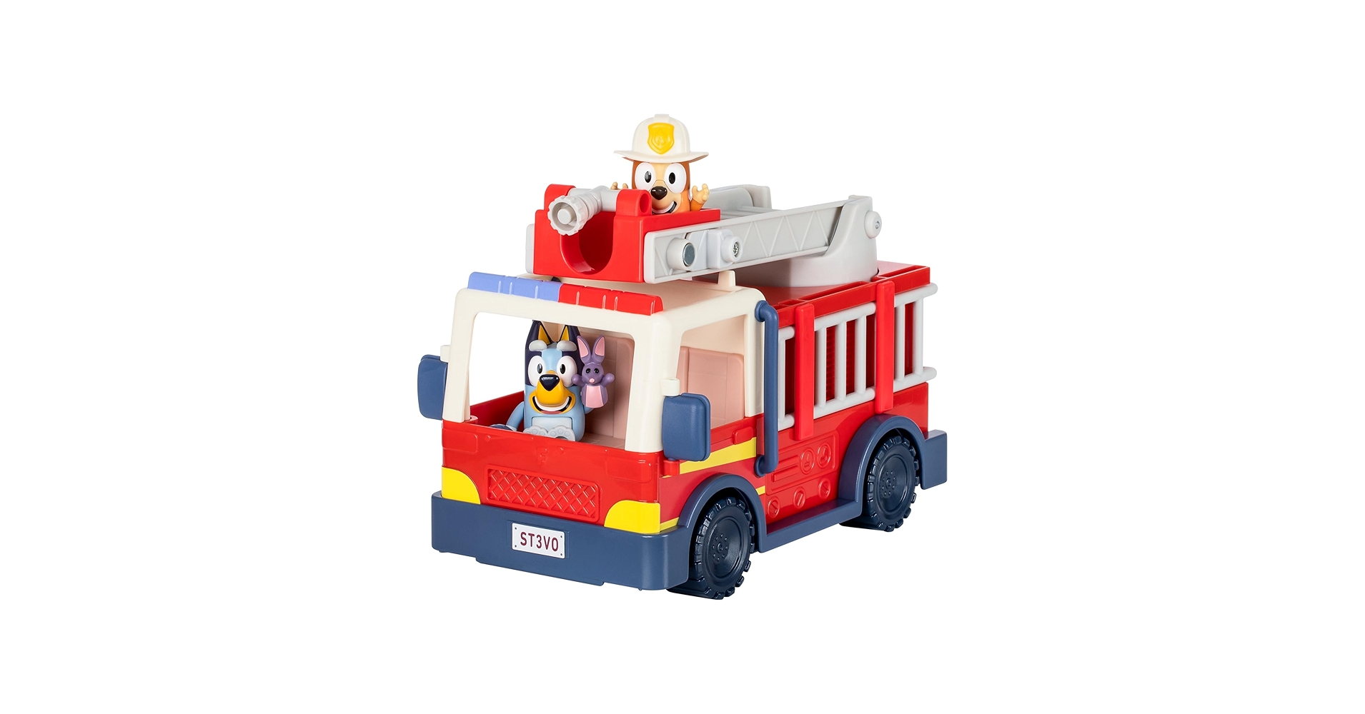 その他 BLUEY FIRETRUCK Amazon.com: Bluey Firetruck Toy Playset with Firefighter
