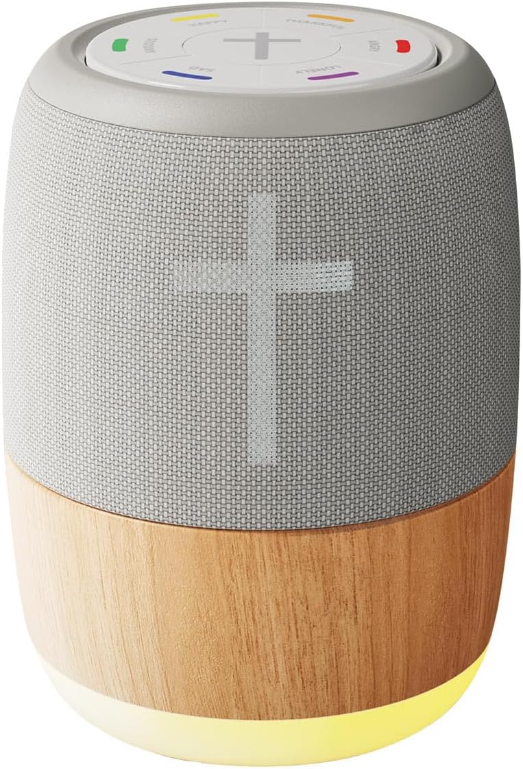 Ontel My MoodBible Digital Audio Bible Player: 300+ Verses in English & Spanish, Mood Based Scripture Selection, Portable & Easy to Use, Inspirational Christian Gift for Men, Women & Families