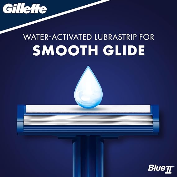 Gillette Blue2 Use Horse Razor 5 Pieces