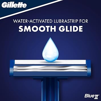 Gillette Blue2 Use Horse Razor 5 Pieces