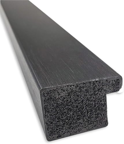 Miniatura 2 de Amanti Art Custom Mirror, Grace Brushed Metallic Black Narrow Bathroom Mirror, Wall Mirror or Bathroom Vanity Mirror Over Sink (24 x 36 in.)