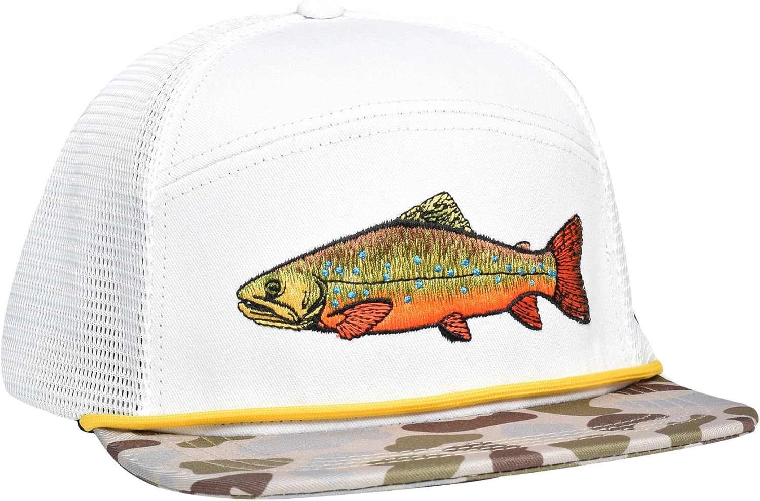 EDTREK Outdoorsman Pro 7-Panel Flat Brim Snapback Hat