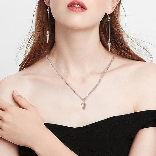 Miniatura 7 de Colgantes con forma de cono de acero inoxidable 304 con anillo de salto dorado para joyería, collares, collares, aretes, manualidades