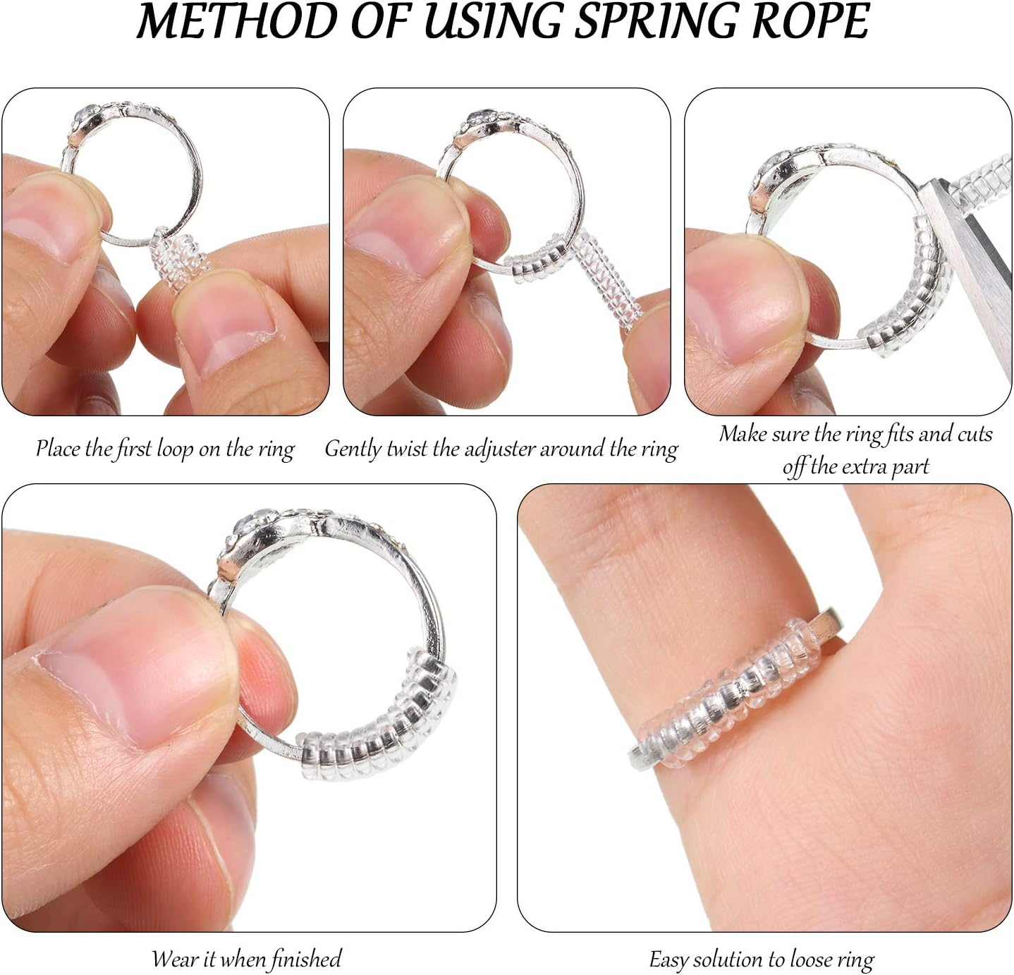 silicone ring sizer