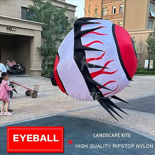 Miniatura 4 de HFLY - Paisaje inflable suave de 8.2 ft para niños y adultos, nailon Ripstop, línea de cometa