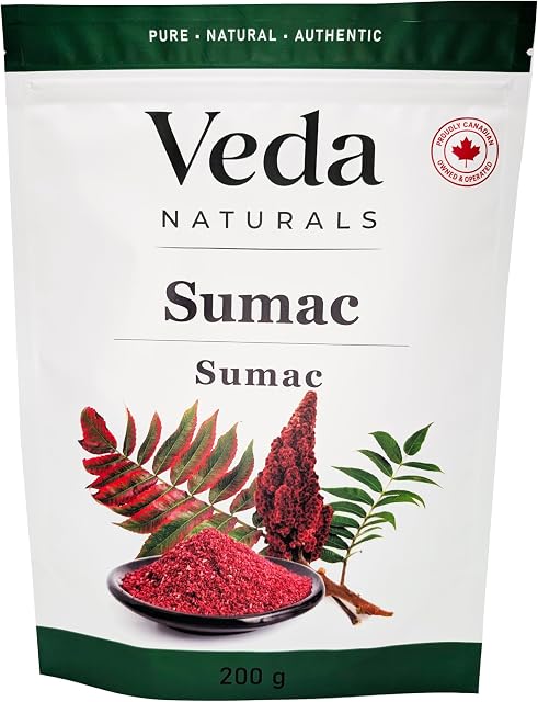 Proudly Canadian | Lebanese Sumac 200 g | No Citric Acid, No Salt - Just Sumac