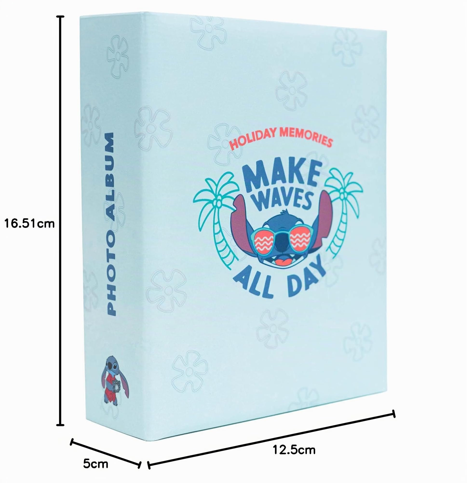 Grupo Erik Album Fotografico 10x15 cm Stitch - Album Foto con Tasche Piccolo per 100 Foto Ricordo, Copertina Rigida | Lilo e Stitch Gadget