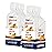 TRUEplus Glucose Gel Pouch, Orange Flavor, 15g Fast-Acting Carbohydrates, Fat Free, Gluten Free, Quick Support for Low Blood Sugar and Energy, 12 Pack