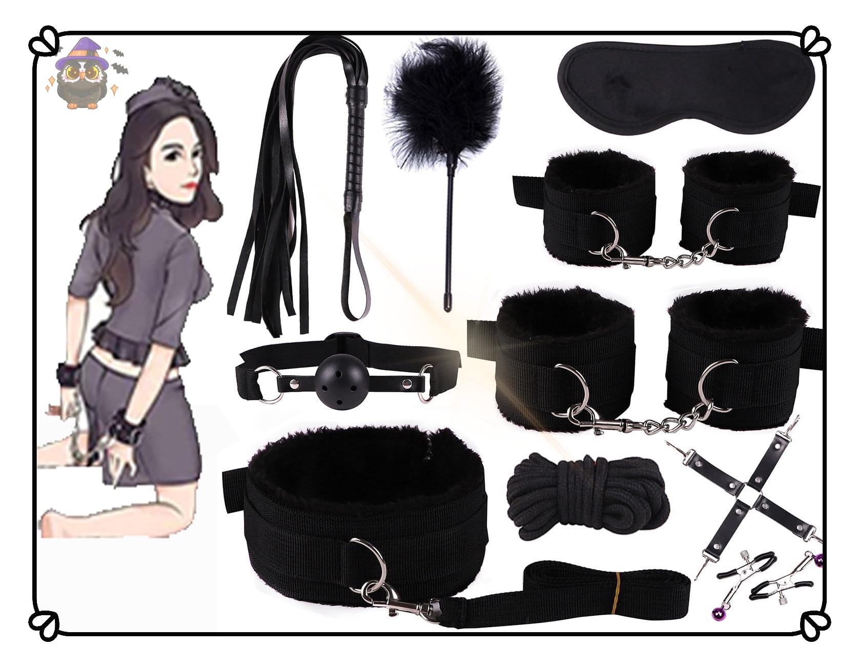 10 accessoires en nylon noir de style classique pour exprimer votre look unique