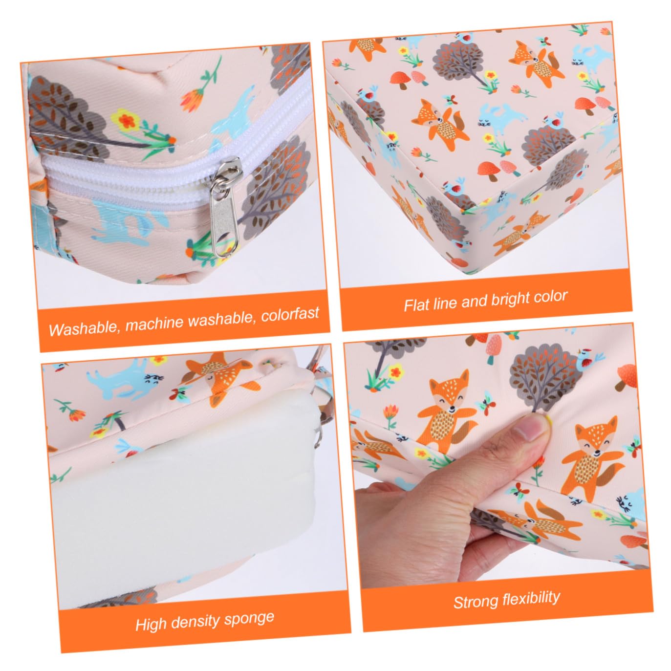 ibasenice 1 Pc Almohadilla De Refuerzo Tronas Para Bebe Manteles Cuadrados Niño Comedor Cojín Cojines Para Sillas Almohadilla Para Silla Elevadora Poliéster Niño Pequeño Bebé Esponja