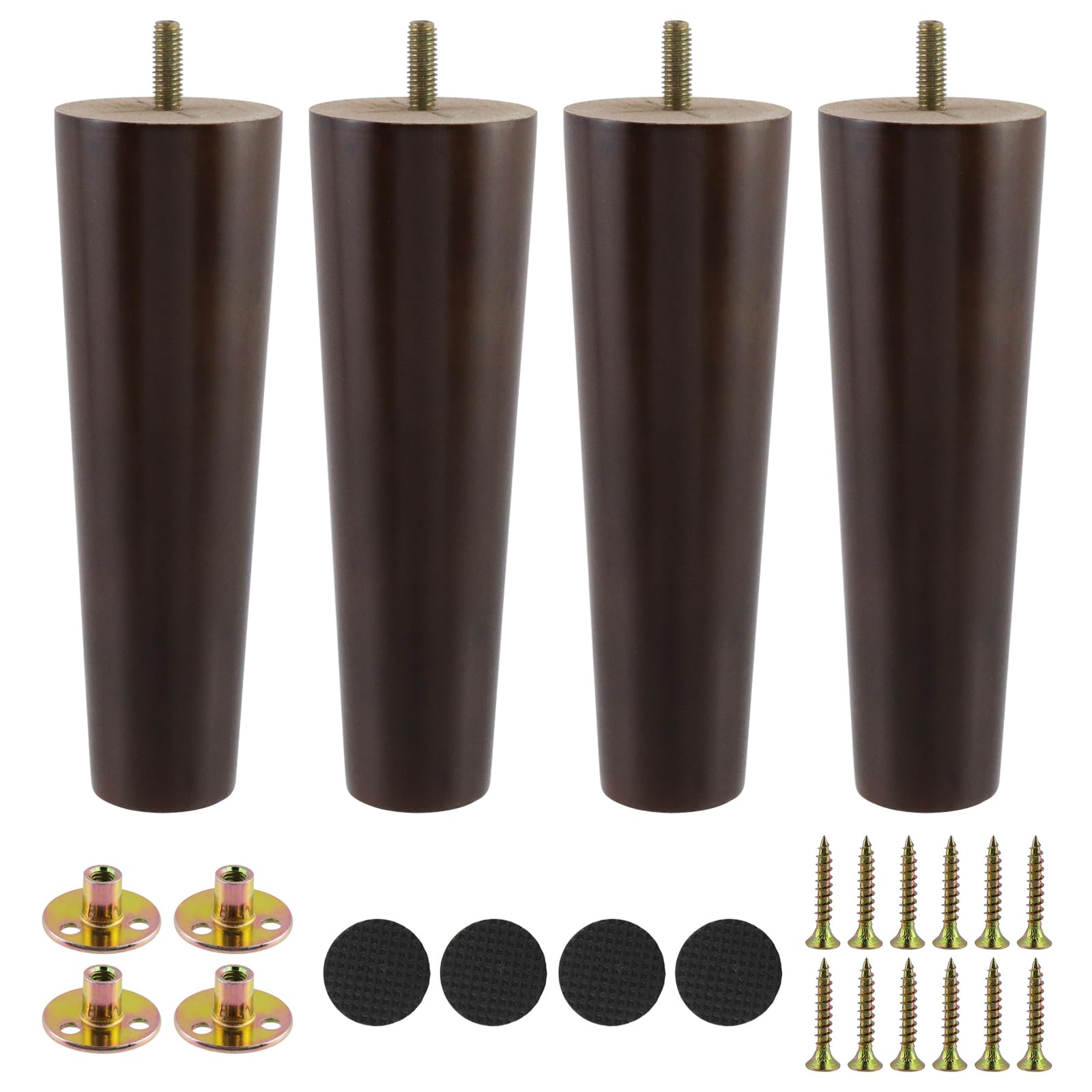 Photo 1 of Geesatis 4Pcs Wood Furniture Legs Replacement