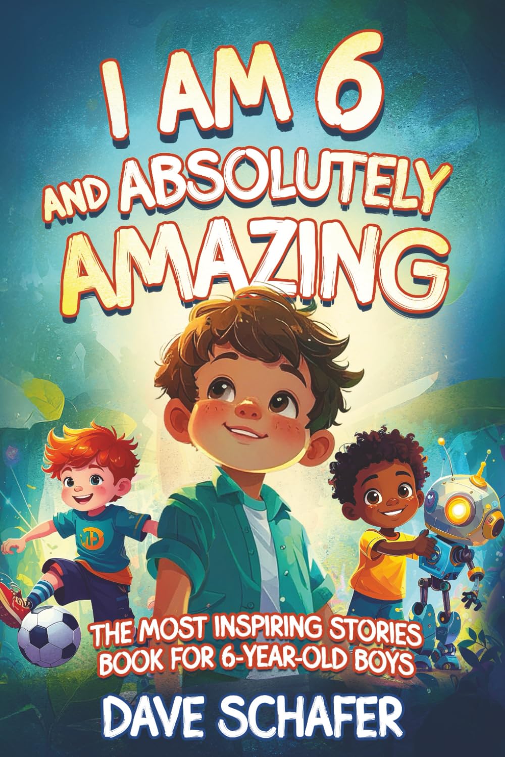 The Most Inspiring Stories Book for 6-Year-Old Boys: I Am 6 and Absolutely Amazing. Uplifting Tales About Courage, Confidence, Excellence and Friendship