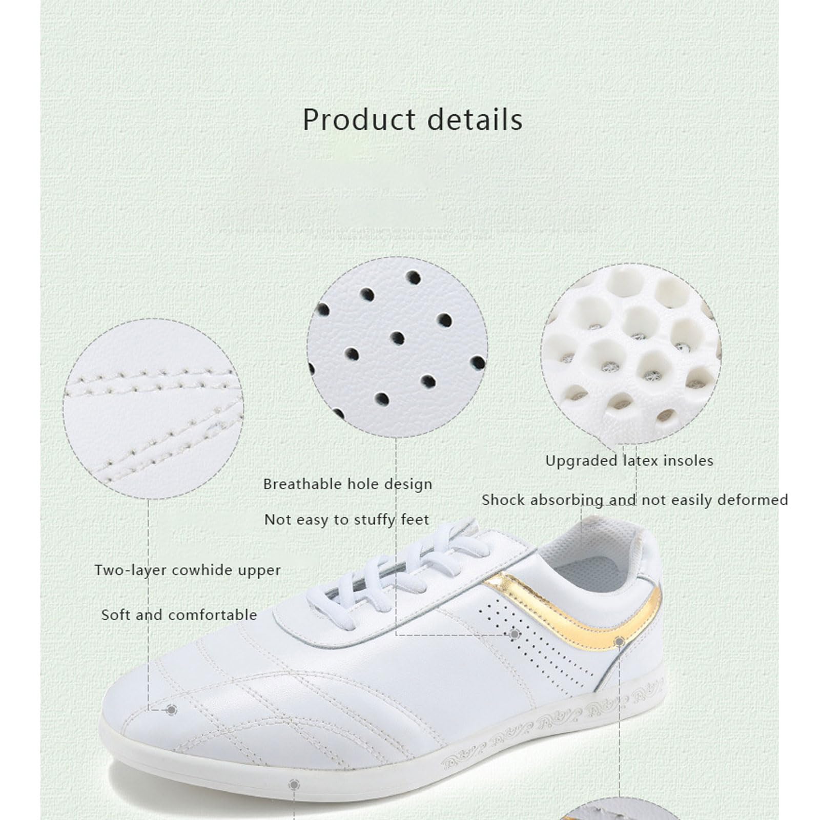 Scarpe per Tai Chi Arti Marziali,Scarpe da Allenamento per Arti Marziali,Traspirante Antiscivolo Sport Palestra Sneaker,Uomo Donna Arti Marziali Scarpe da Passeggio,per Formazione Boxing Karate