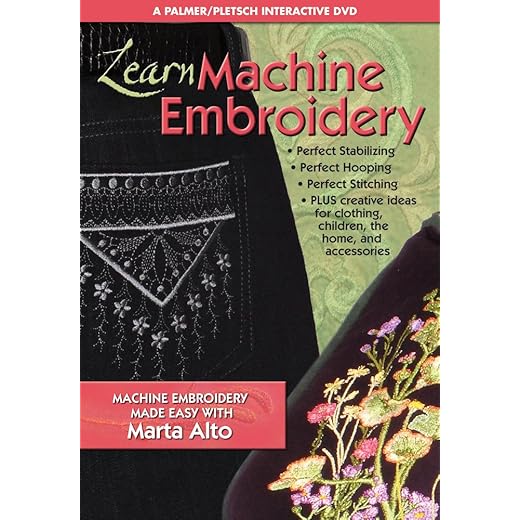 Learn Machine Embroidery: Machine Embroidery Made Easy with Marta Alto