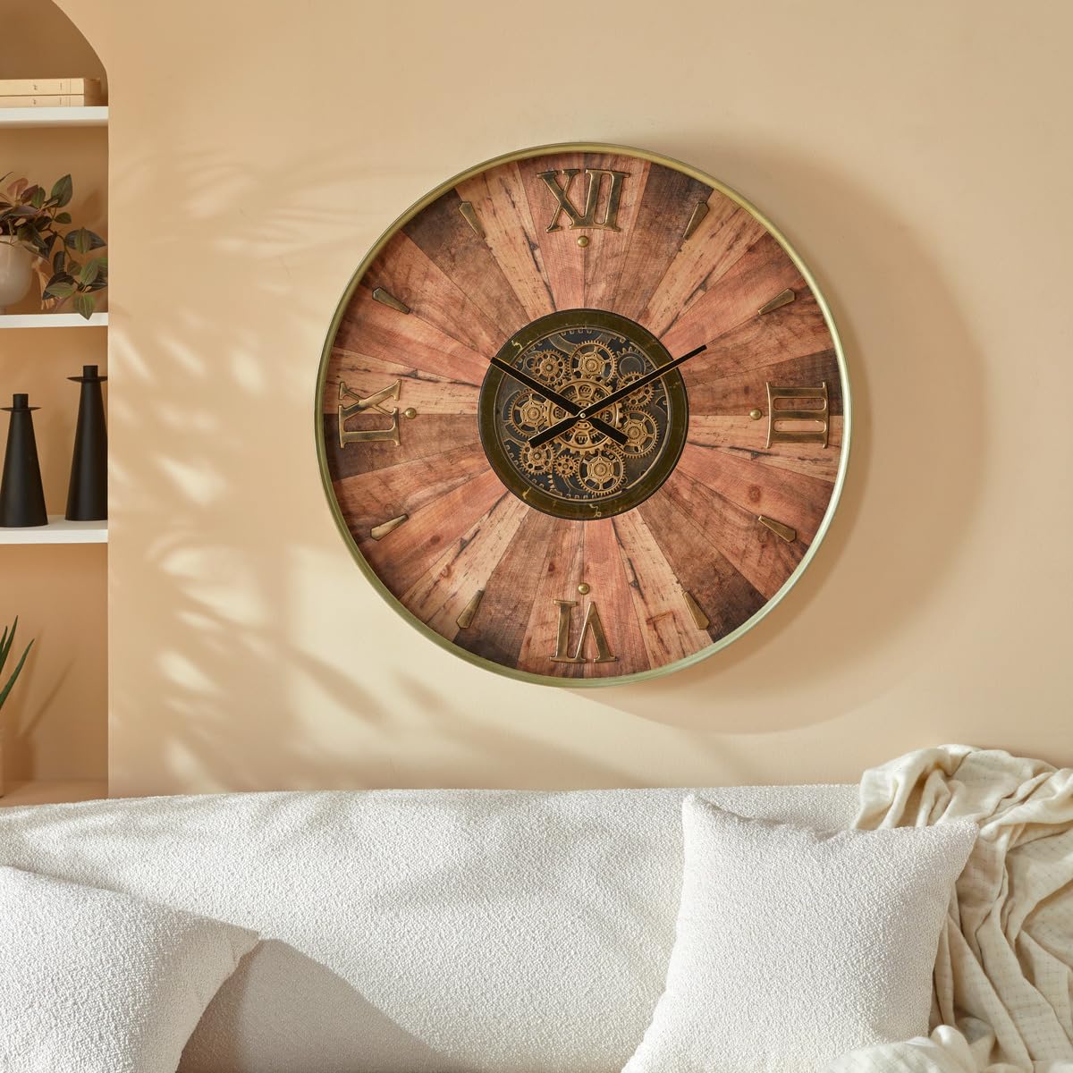 Reloj con mecanismo Keane diámetro 80 cm metal