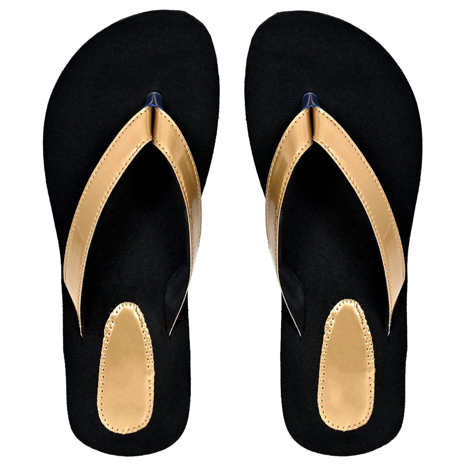 Women Antiskid Fashinable Flip Flop Daily Use Eva Ortho Rexine Slippers Casualwear Durable Indoor Outdoor Chappal (13303)-image-41