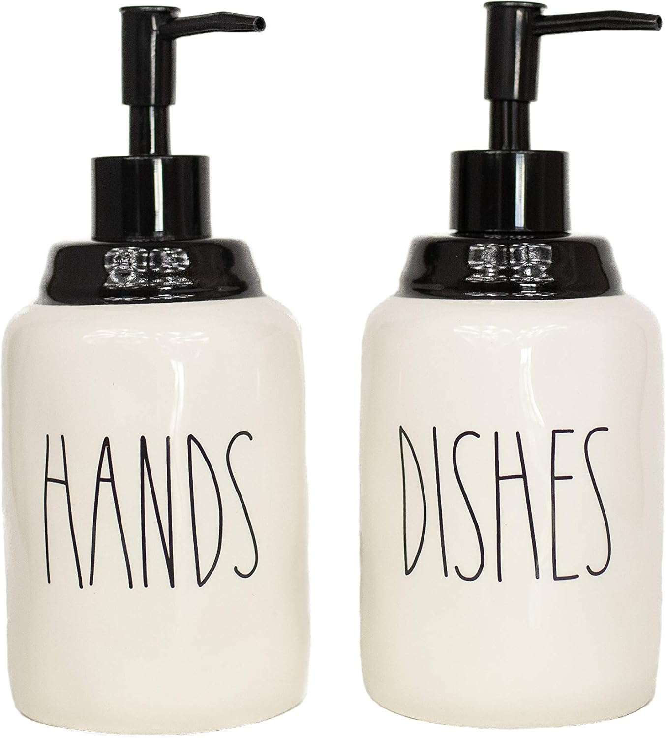 Cam n Honey Modern Farmhouse Ceramic Dishes and Hands Soap