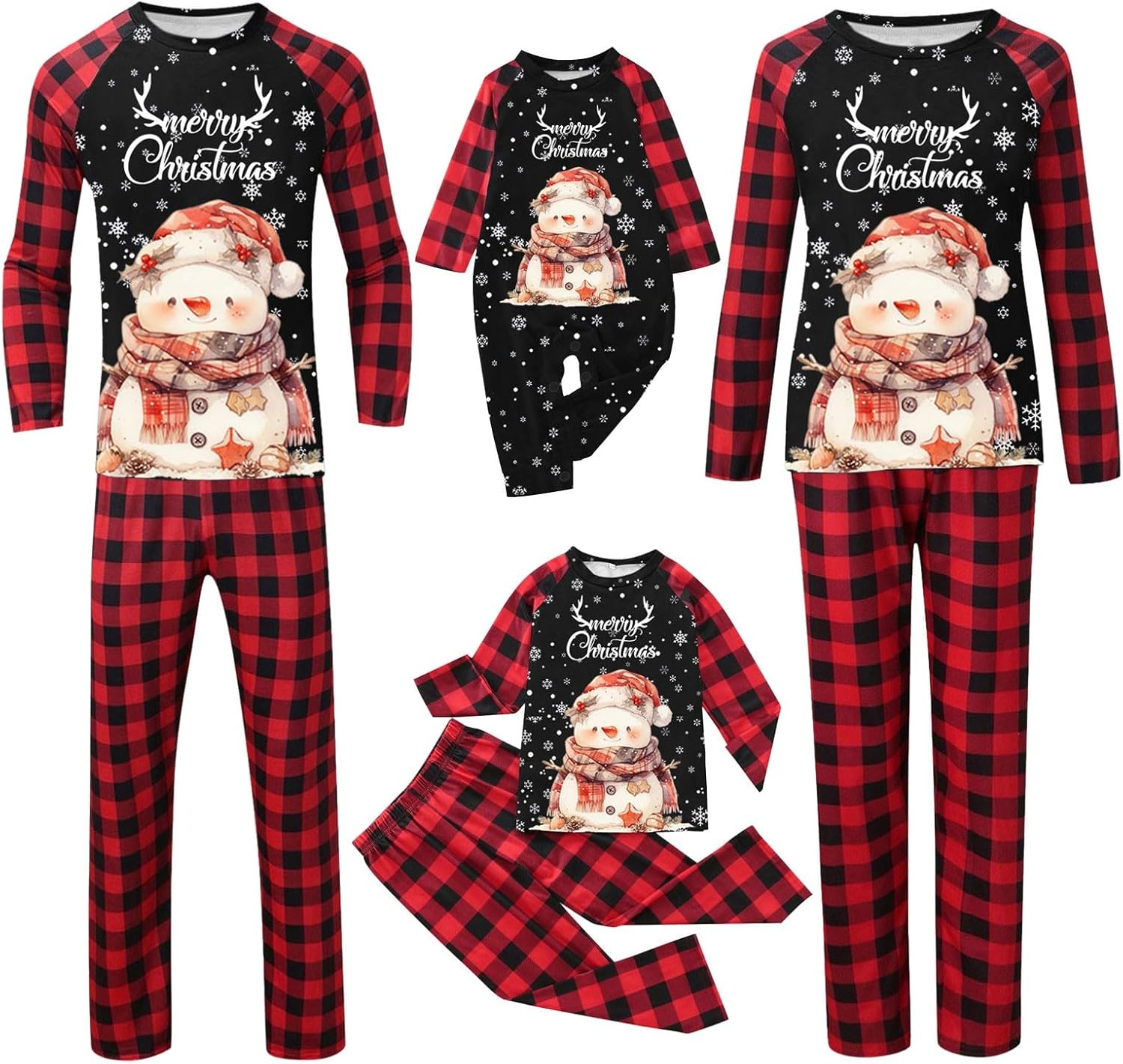 Family Christmas Pajamas Matching Sets Christmas Pajamas Family 2023