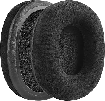 steelseries arctis 1 3 5 7 9x Pro ile uyumlu kulaklık süngeri (Siyah - Siyah Kadife)