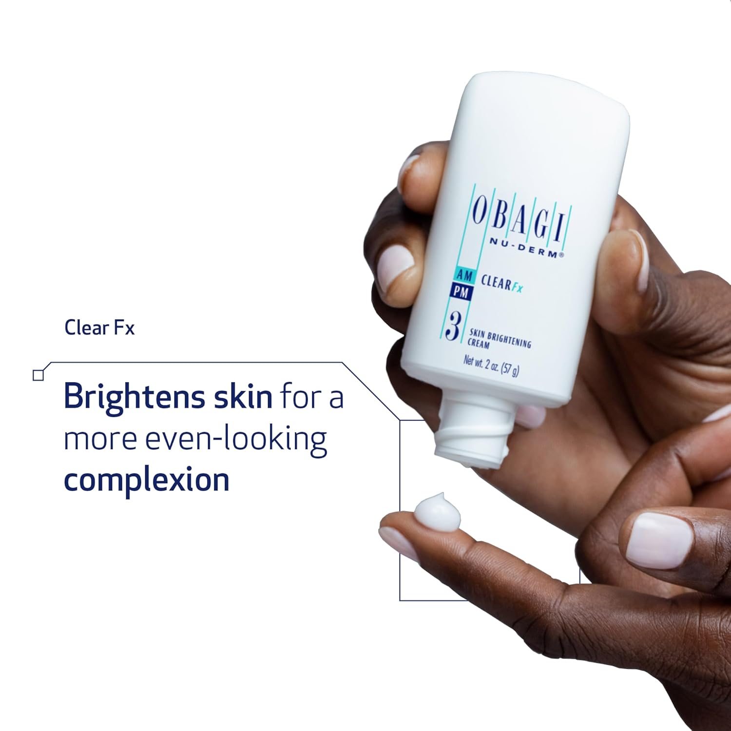 Obagi Medical Nu-Derm Hyperpigmentation Essentials with Clear Fx Cream, Blend Fx Night Cream, & Exfoderm Forte Exfoliator – Brightening & Exfoliating Hyperpigmentation Regimen - Image 2