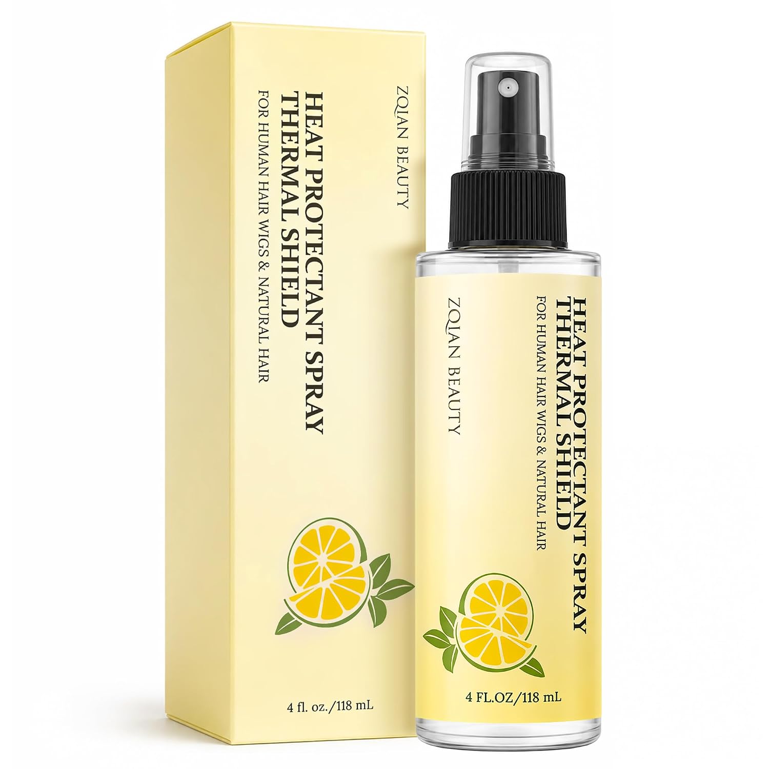Heat Protection Spray for Natural Hair, Human Hair Wigs & Extensions