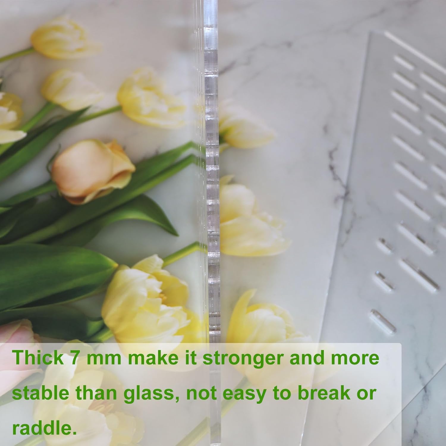 PIAOLGYI Replacement Shelf for IKEA Milsbo Short Indoor Greenhouse Cabinet, Triangular Acrylic Corner Shelves Extra Shelves Accessories Compatible with IKEA Milsbo Short Glass Cabinet(2 Pack)