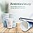 Clawsoff [300 Pack 3 oz Paper Cups, Disposable Bathroom Cups, Small Mouthwash Cups, Mini Paper Cups 3 Ounce for Bathroom