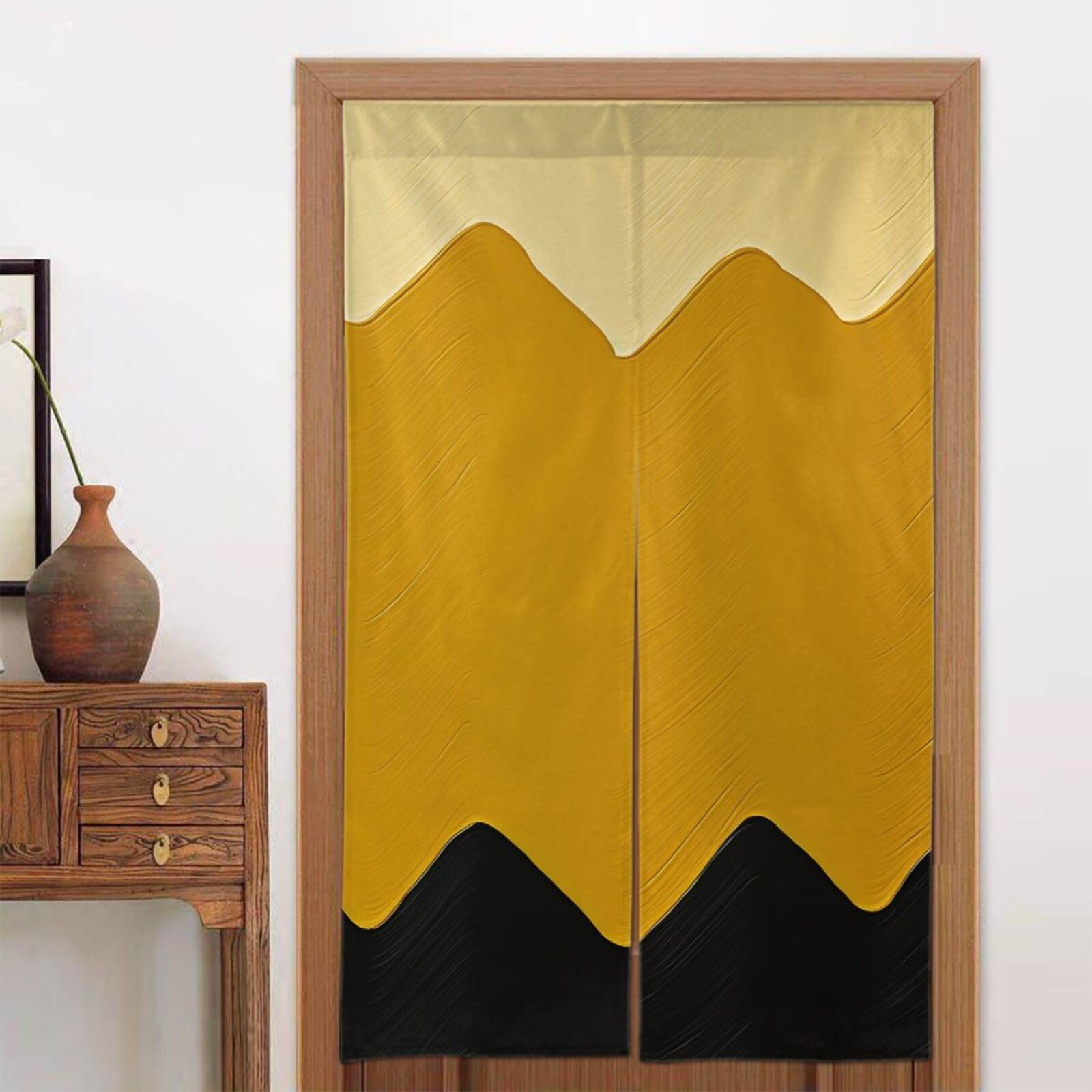 Rideaux occultants de porte pour masquer les regards et couper la lumière