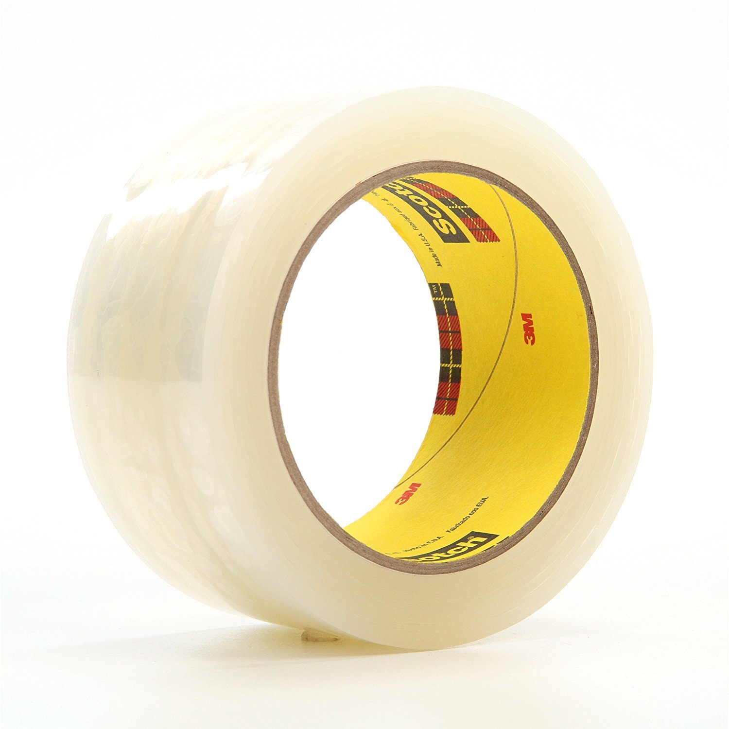 3M Polyethylene Tape 480, Transparent, 2 in x 36 yd, 5.1 mil, 24 rolls per case