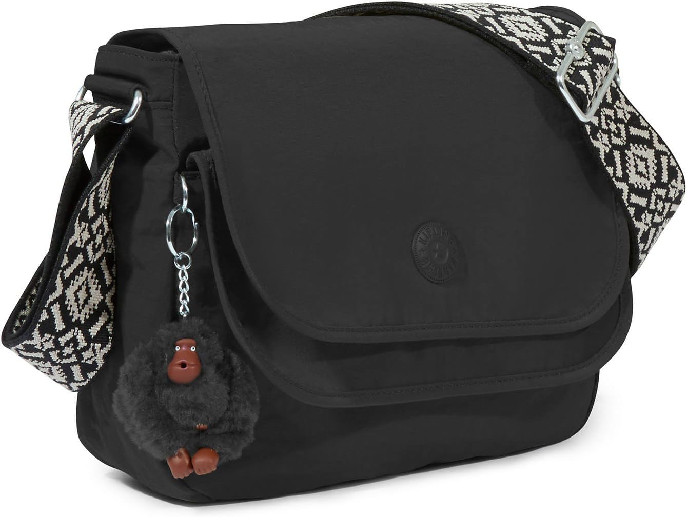 Kipling Brooklyn Go Solid Crossbody Bag with Guitar Strap