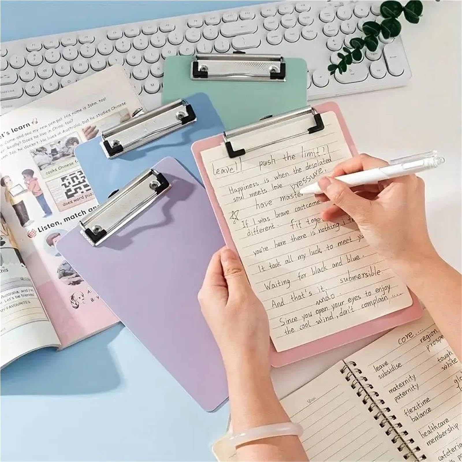 Lot de 10 porte-blocs A5 pour écriture et documents