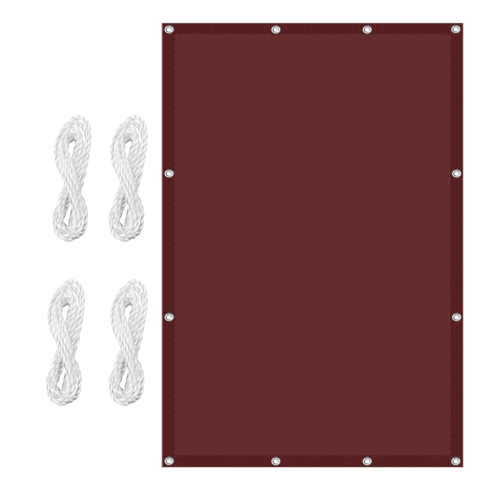 Voile d'ombrage de terrasse pour ombrager un balcon extérieur
