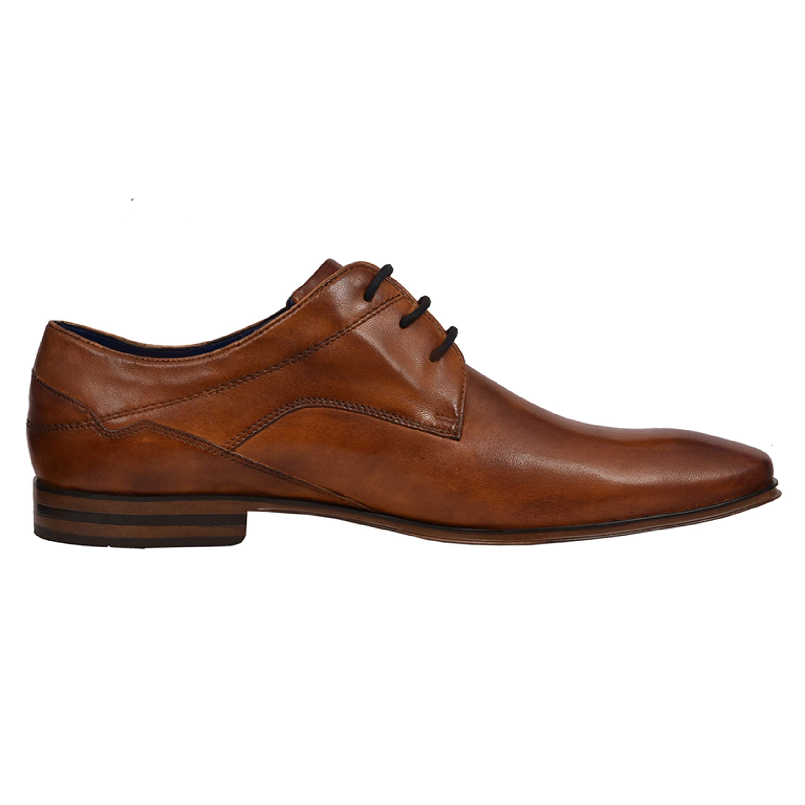 Bugatti Chaussure Basse Business en Cuir de Haute Qualité, Derby aux Lignes Élégantes DerbysHomme