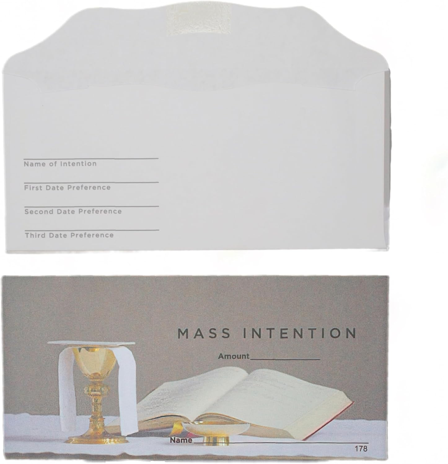 Mountain Valley プリント大量の意図 教会用封筒(100)