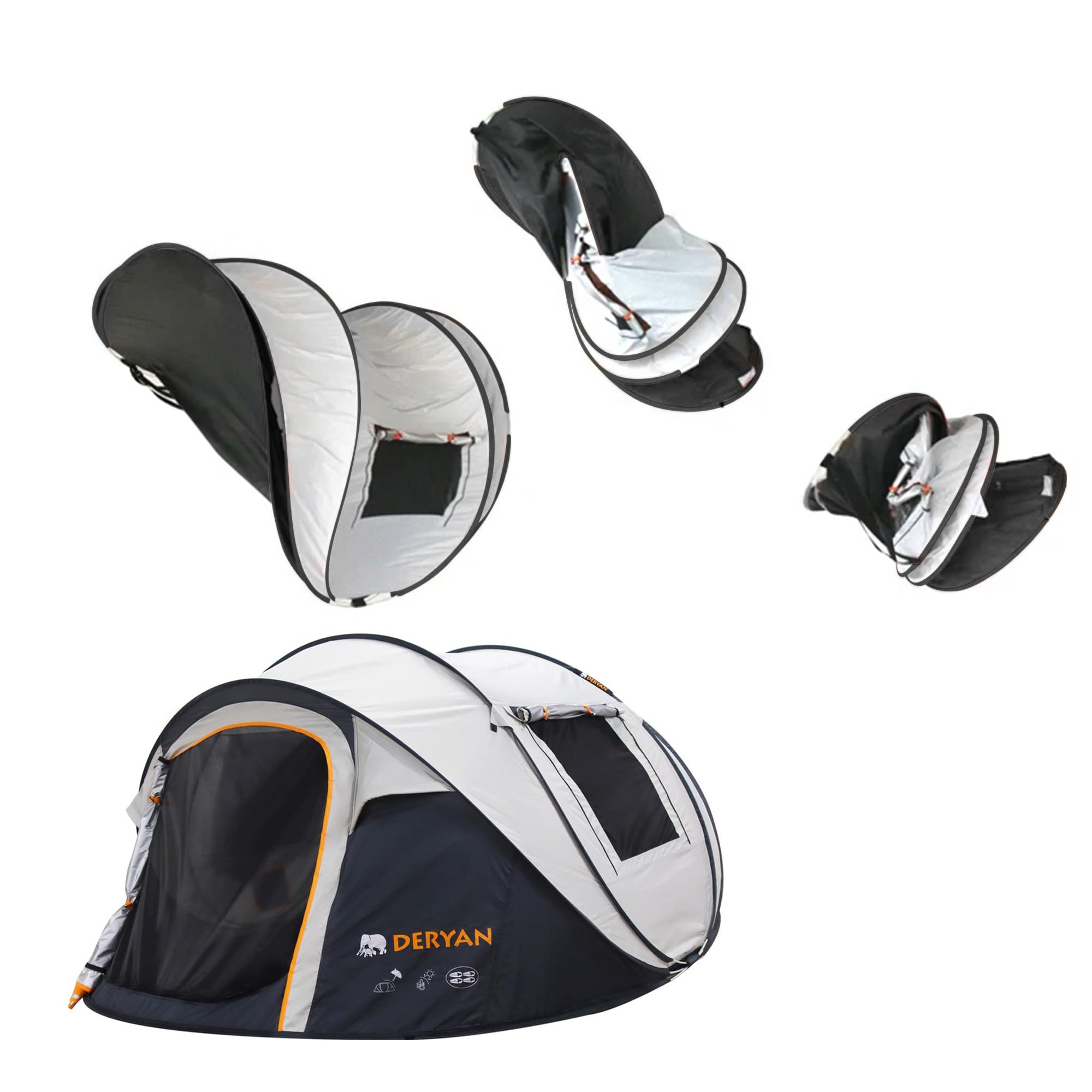Deryan Tente Pop-up pour 4 Personnes