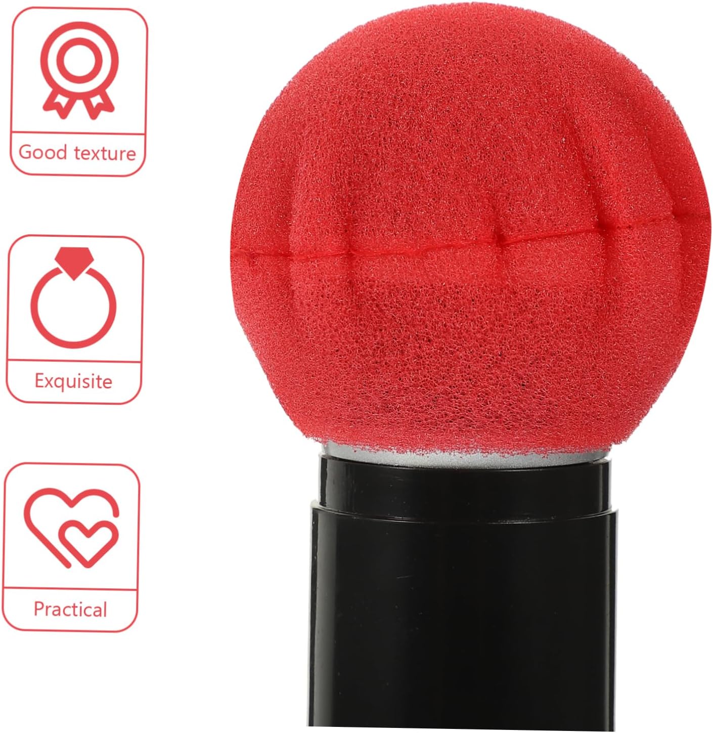 400pcs Disposable Microphone Covers Soft Sponge Replacement Sleeves for Stage Use Non-woven Mic Covers for Karaoke Recording and Events Easy to Install and Lightweight