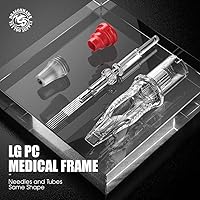 Vista 9 de Extreme Tattoo - Cartuchos de tinta para tatuajes con agujas desechables Dragonhawk